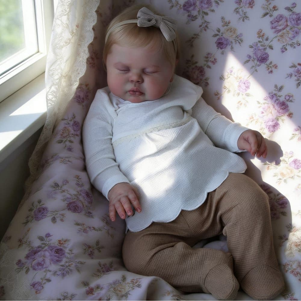 Bebê Reborn Nastya 🌸TECIDO🌸