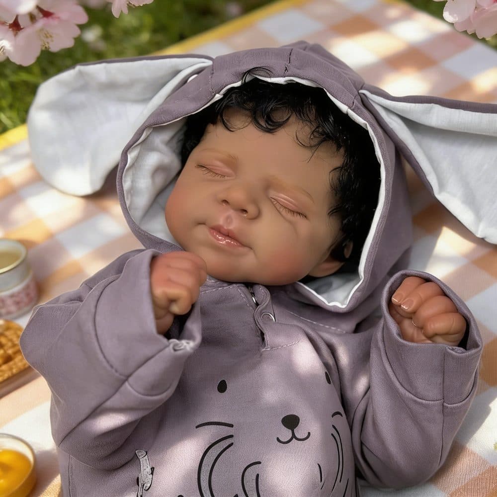 Bebê Reborn Antônio 🌸 Tecido 🌸