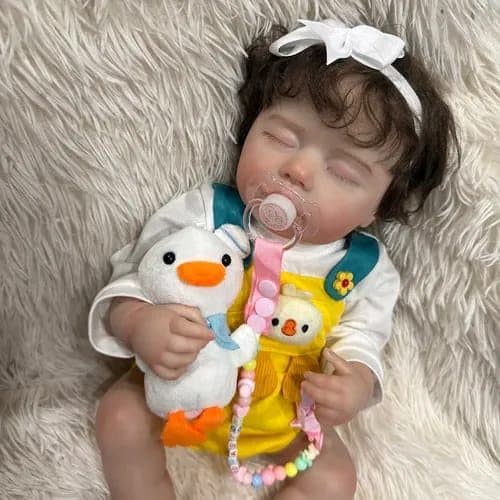 Bebê Reborn Patty 🤍 Silicone Vinil 💛